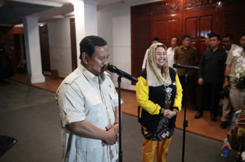 Prabowo: 2019 Yenny Dukung Jokowi, di Ujungnya Bersama Lagi