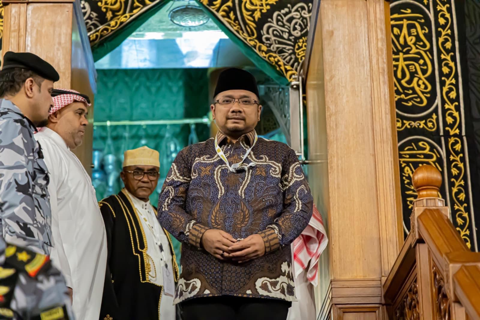 Menag Yaqut Dorong Khatib Salat Jumat Sampaikan Pesan Pemilu Damai