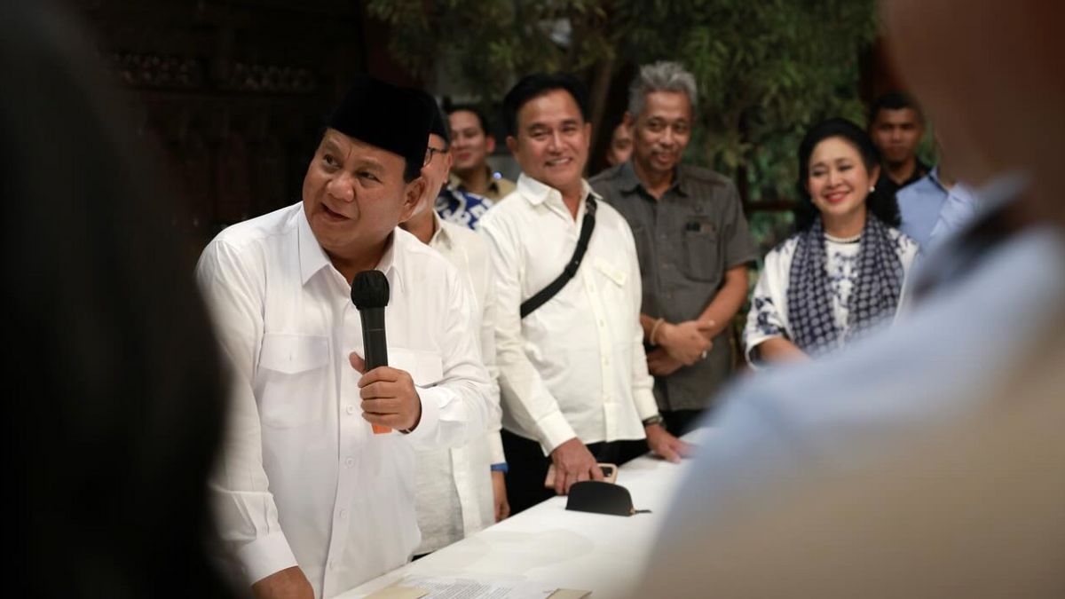 Ubah Nama TKN, Prabowo Tunjuk Langsung Rosan Roeslani Jadi Ketua GSN
