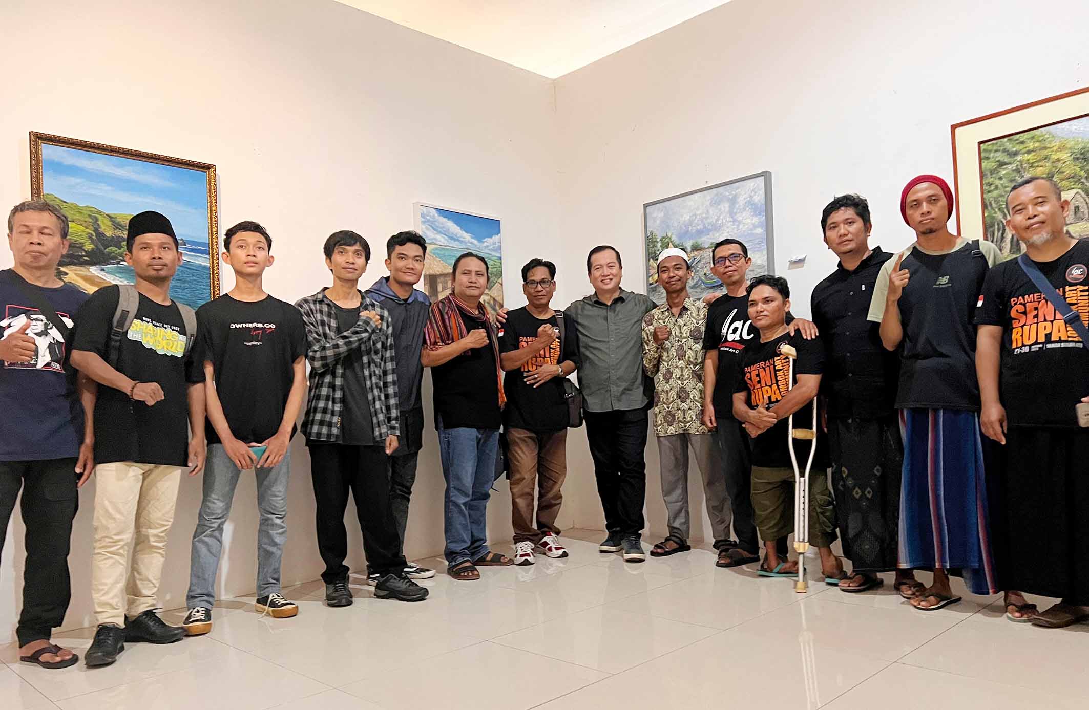 Diskusi Bersama Pelaku Seni, Dubes Iqbal Dorong Sekolah Tinggi Kesenian di NTB