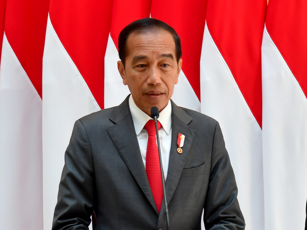 Presiden Jokowi Bantah Penyataan Hasto Rebut Kursi Megawati