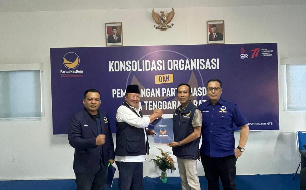 Partai NasDem Lombok Tengah Setor 5 Nama Cabup ke DPP