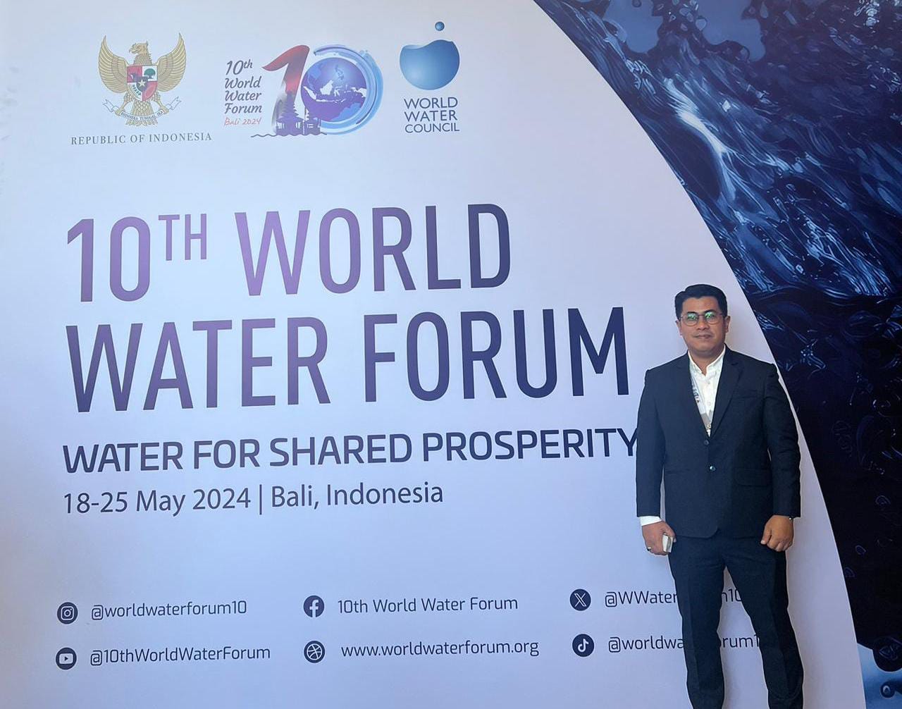 Hadiri World Water Forum Ke-10 di Bali, Bambang Harapkan Pemerintah Serius Jaga Alam