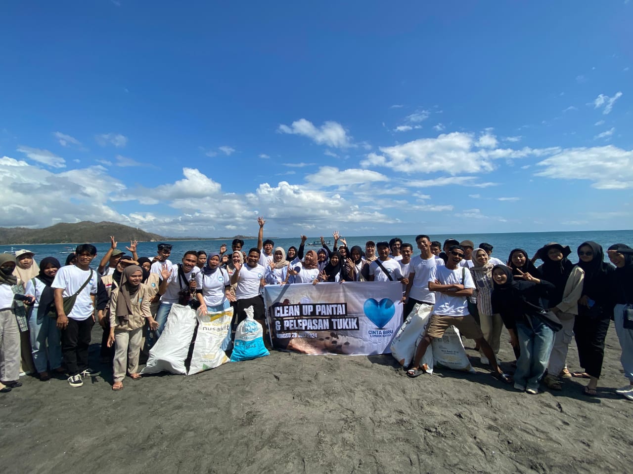 Cinta Biru Lombok Barat, Komitmen Dukungan Anak Muda untuk Daerah