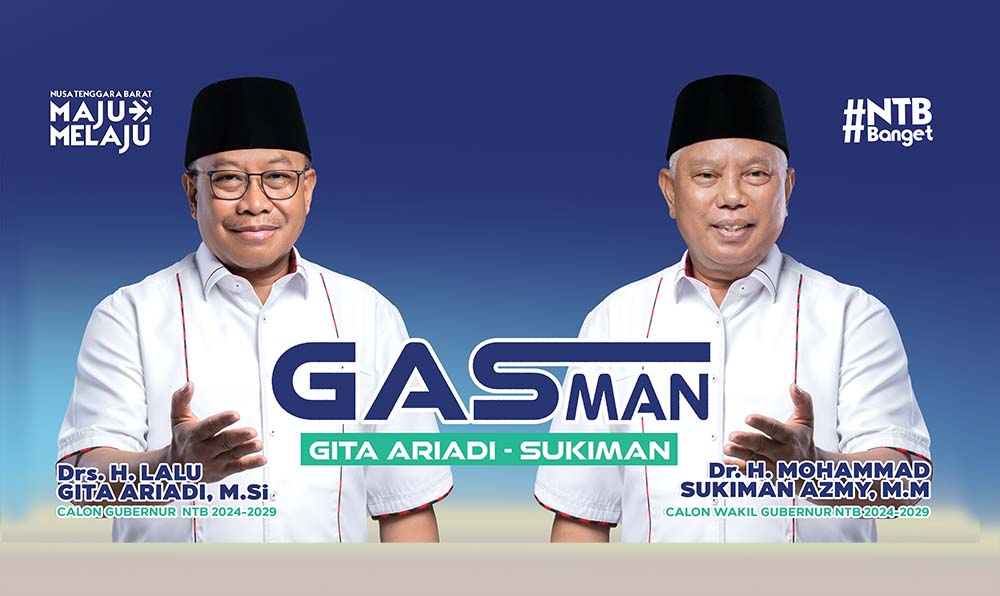 Modal Sosiopolitik Kuat, Pasangan Lalu Gita-Sukiman Azmy Berpotensi Jadi Kuda Hitam di Pilkada NTB?