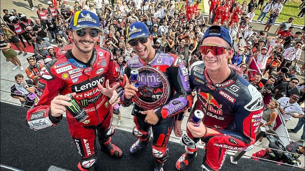 Jorge Martin Amankan Podium Pertama, Pedro dan Bagnaia Mengekor